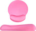 Keyboard Wrist Rest Pad and Mouse Pad Set, Memory Foam for Comfortable Typing & Wrist Pain Relief, Rose Pink