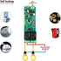 2-Channel WiFi Smart Switch Relay Module, TUYA/Smart Life App for Smart Home Remote Control