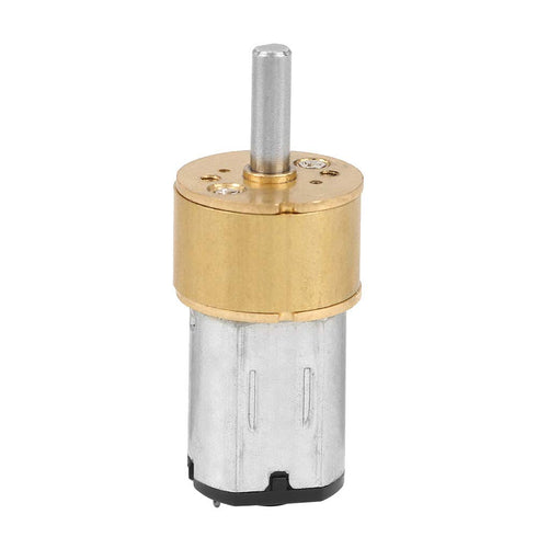 6V 60 RPM/100 RPM/300 RPM/600 Toy(600RPM) DC RPM Micro Speed Reduction Motor Micro Metal Gear Box for RC Car Robot DIY