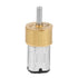 6V 60 RPM/100 RPM/300 RPM/600 Toy(600RPM) DC RPM Micro Speed Reduction Motor Micro Metal Gear Box for RC Car Robot DIY