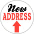 Stonehouse Collection New Address Envelope Seals - 1.2" We've Moved Stickers - 144 USA Made Moving Stickers