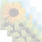 Sunflower Sticky Notes, Flower Floral Theme Design, Paper Memo Pad, Office Business School Supplies