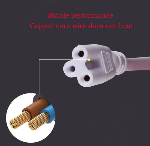 4-Pack T5 T8 Led Tube Light Power Extension Cord, 6FT/1.8M with On/Off Switch