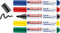 edding 4500 Textile Marker Set, 5 pc, Black, Red, Blue, Green, Yellow, Permanent Fabric Markers