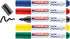 edding 4500 Textile Marker Set, 5 pc, Black, Red, Blue, Green, Yellow, Permanent Fabric Markers