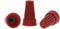Ideal Electrical 773304 WireTwist Wire Connector, WT6 Red, (25/Bag)