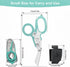 SUVIVISUN 6-in-1 Foldable Multi-Tool, Stainless Steel Trauma Shears with Holster for EMT, Outdoor Camping & Daily