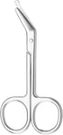 YBEATY 2 Pcs Ostomy Scissors Stainless Steel Curved Scissors Urothrostomy Surgical Nursing Bandage