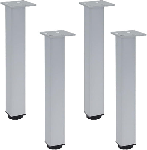 Generic Adjustable Metal Square Table Legs,Sofa Legs,Bathroom Cabinet Support Legs,Kitchen Wardrobe Feet,for TV