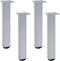 Generic Adjustable Metal Square Table Legs,Sofa Legs,Bathroom Cabinet Support Legs,Kitchen Wardrobe Feet,for TV