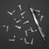 0.2ml Microcentrifuge Tubes 1000 Pieces, EO Sterilized Plastic Small Vials for Sample Storage