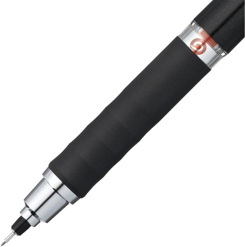 Uni Mechanical Pencil Kuru Toga Rubber Grip Model 0.5mm, Black (M56561P.24)