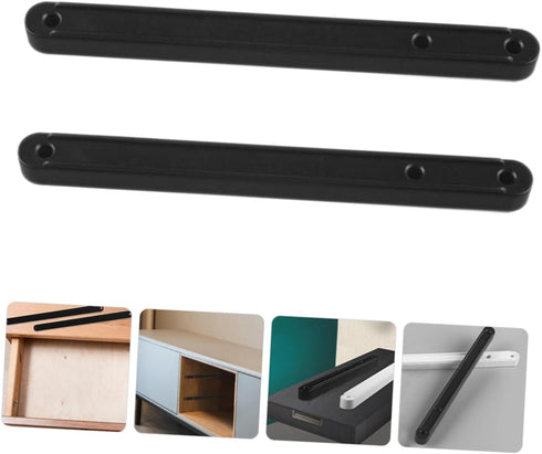 2pcs SEWACC Side Mount Drawer Slides Smooth Sliding Furniture Rails for Cabinets Bedside Tables Wardrobes Easy