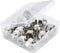 3/8-16 Acorn Cap Hex Nuts, 304 Stainless Steel 18-8, Bright Finish, 15 PCS
