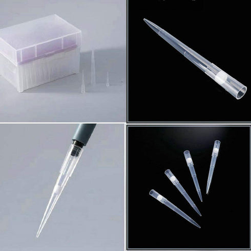 200µL Filtering Pipette Tips - Universal Filter Tips, RNase/DNase Free, Clear, 960 Tips/Rack