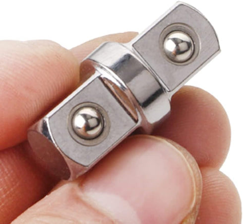 Pxiryanlow 3/8 inch Set Set Silver Socket Adapter for Power Drill Torque Impact Wrench Sleeve Extension Rod
