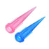 MECCANIXITY Dispenser Needle Tip Blue 22ga x 1.26" & Pink 20ga x 1.26" Plastic Blunt Tip Tapered Fill Needle