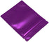 FERENLI 100 Pcs Mylar Zipper Lock Food Storage Bags, Matte Aluminum Foil Airtight Pouches (7.5x10cm, Purple)