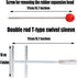 Pipe Water Stopper Kit, Hot-Melt Needles for Fast Water Line Pipe Repairs, Stainless Steel Plumbing Tool