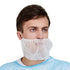 Medical Nation 200 Pack Disposable Beard Nets for Men - Full Coverage