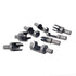 Utoolmart 8pcs Wood Plug Cutter Drills Bit Set - 1/4 3/8 1/2 5/8 for Woodworking, High Carbon Steel