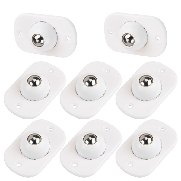 TKYPZY 8 Pcs Self Adhesive Caster Wheels Appliance Rollers for Kitchen 360 Swivel