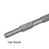 uxcell 50mm Dia. Scraping Chisel Masonry Drill Bit Hex Shank for Electric Jack Hammer Edging Chipping Tool