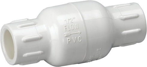 Homewerks 0.75-Inch PVC Schedule 40 In-Line Check Valve, Solvent x Solvent, VCK-P40-E7B
