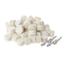 Luo ke 60 Pcs Wool Felt Polishing Pads Quickly Changed Wool Buffing