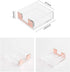 Clear Acrylic Sticky Note Holder, Memo Pad Dispenser Box, Message Pad Storage for Office, Home, School, Business Card