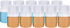 PATIKIL 24 Pcs 30ml Reagent Bottles, PP Wide Mouth Round with Screw Cap for Lab Liquid Storage, Transparent