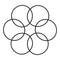 Buna-N O-Ring 50x47x1.5mm Metric Nitrile Rubber Gasket for Electrical Appliance, Plumbing, Faucet Repair