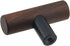 4-Pack 1.97" Antrader Walnut Wood Drawer Pulls, Single Hole T Kitchen/Wardrobe/Cabinet Door Pull Handle with Mounting