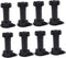 Holibanna 8pcs Thickened Adjustable Plastic Furniture Legs for Sofa Cabinet Table Feet