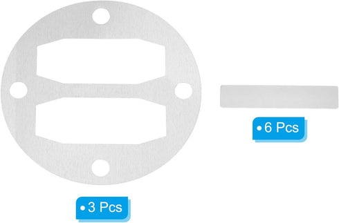 PATIKIL 47mm Head Gasket Kit, Reed Valve Replacement, 3 Sets for Central Pneumatic Air Compressor Parts