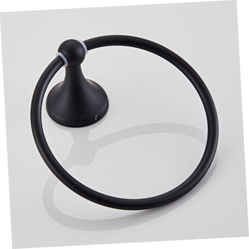 Bathroom Towel Rack Black Stainless Steel Combination Modern Freestanding Design for Efficient Bathroom Storage