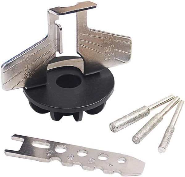 Chain Saw Sharpening Rotary Guide Drill Sharpener Attachment for Mini Drill Power Tool Accessories