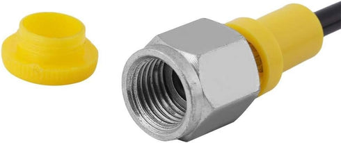Hydraulic Pressure Test Hose 64Mpa, 2m/6FT Test Line for Excavator Construction Machinery