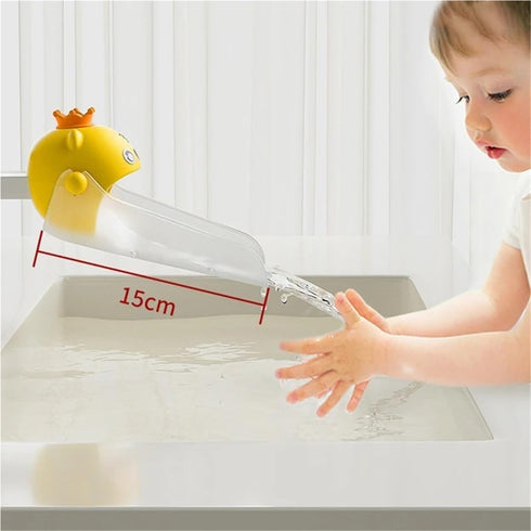 FUCVLKERM Helper(A2) Cartoon Faucet Extender For Kids Hand Washing In Bathroom Sink Animals Accessories Kitchen