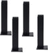 Generic Adjustable Metal Square Table Legs,Sofa Legs,Bathroom Cabinet Support Legs,Kitchen Wardrobe Feet,for TV