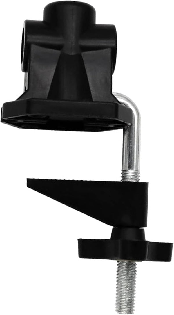 ZGLUZP Black Replacement Heavy Duty Desk Clamp Clamp Base Adjustable for Microphone Arm