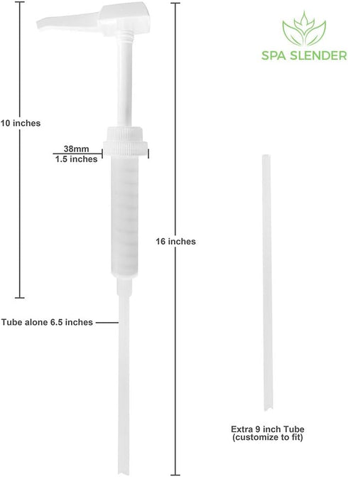 1 Pack Gallon Pump Dispenser with Lock-Down System, 30ml Liquid Release for Industrial and Health Care Use