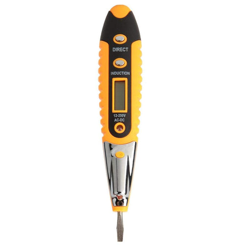 Test Pencil, Multi-Function Digital Display Voltage Tester Pen with LED Lighting for Home and Industry