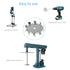 304 Stainless Steel Dispersing Disc, 30-500mm Dispersion Impeller Blade Paddle with 8mm Shaft Hole, Dia 150mm