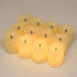 YASENN LED Tea Lights Candles, Battery Operated Flameless Candle, 12 Pack for Halloween Thanksgiving Christmas