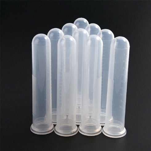 10 PCS 20ml Conical Centrifuge Tube Microcentrifuge Tube Sterile Plastic Test Tubes with Leak-Proof Screw Caps