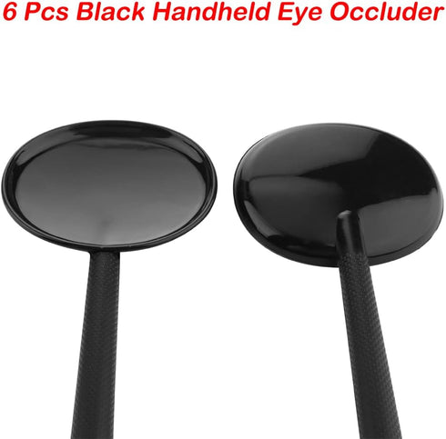 6 Pcs Plastic Eye Occluder, Handheld Vision Optics Instrument for Eye Chart Exam and Vision Test