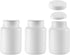 uxcell Plastic Lab Chemical Reagent Bottle - 500ml/16.9oz Wide Mouth Liquid Storage Container, 3pcs