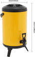 Oiveinya 10L Commercial Insulated Beverage Cooler, Dispenser with Stainless Steel Interior and Faucet Portable