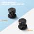 KNOBWELL 1 Pack Passage Door Knob for Hallway or Closet, Matte Black Interior Door Knobs, Non-Locking Door Handle Set Closet Door Knob, Hall & Closet Passage Lock by KNOBWELL
